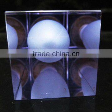the ballon style white cystal bottle for perfume ,show bottom