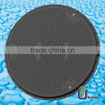 1008-65 SMC Manhole cover Watertight With Lockable Bolt set C250 / round manhole cover /composite manhole cover