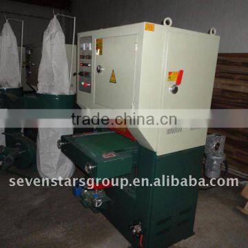 Wood plastic board sanding machine