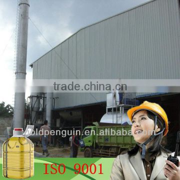 ISO 9001 soybean coconut oil extract machine refining production line