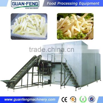 good quality quick freezing machine frozen potato french fries production line