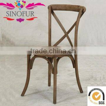 Made from Sinofur cross back chair