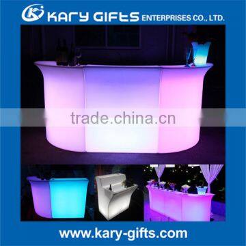 Illuminated Led Portable Bar, Mobile Bar Counter, Glowing Bar Counter Tables photo-2