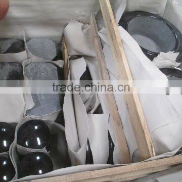 Vase for Tombstone Price Black Chinese Granite Vase for Cemetery Polished Vase and Chinese Glass Vase photo-5