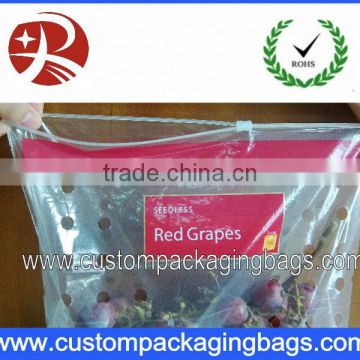 transparent plastic dried fruit package bag