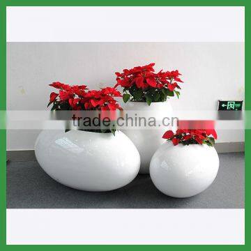 FO-326 Modern Style Fiberglass Planter Set