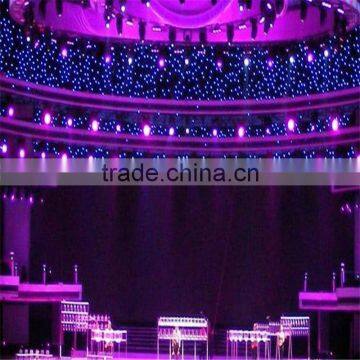 Black/white Led Star Curtain for Romantic Wedding Decoration photo-3