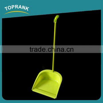 Toprank Cheap Price Home Use Iron Handle Angle Broom Soft Broom Brush Plastic Dust Pan And Broom Set photo-2