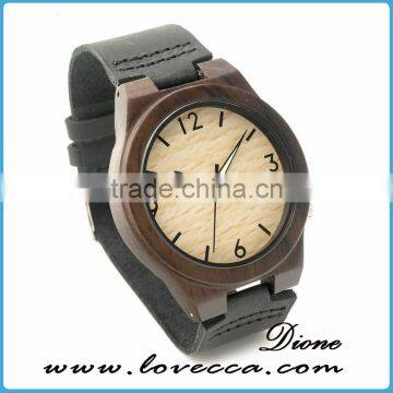 Top Brand Wooden Wrist Watch Bamboo Wood Watch Case photo-4