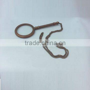 mini magnifing glass with chain