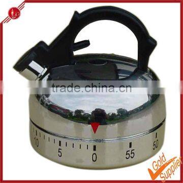 cute kettle shape cooking tools mechanical timer switch unique chicken kitchen timer