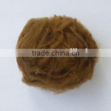 100%Virgin Siliconized Polyester Staple Fiber For Filling