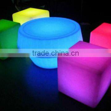 Energy Saving Stylished 16 Colors Change Plastic LED Cube Chair/ Table for Sale photo-4