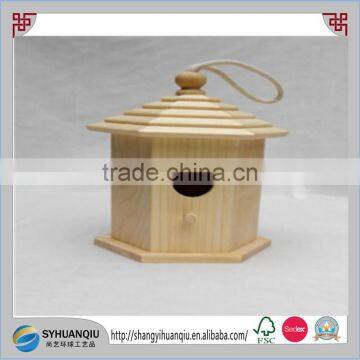 Solid pine wood material Wooden Sparrow cage CN