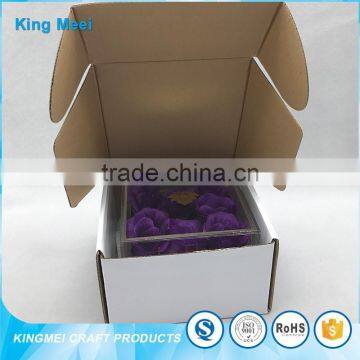 Heart Shape High Quality Gift Acrylic Storage Rose Box photo-6