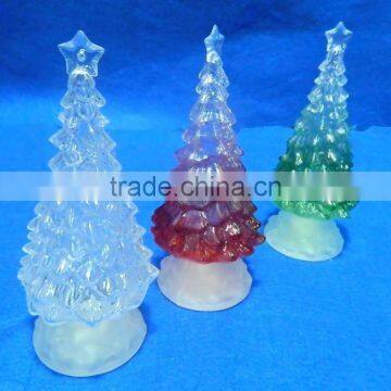 New Product Color Changing Acrylic Led Flat Flashing Led Christmas Tree photo-6