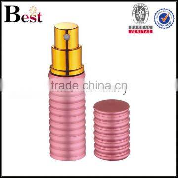 2017 Hot New Products Cosmetic Packaging 5ml 6ml Purple Pocket Glass Perfume Bottle Screw Spray Aluminum Cover Bottle Perfume photo-5