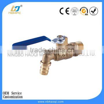 Single brass bathroom faucet for Outdoor / Indoor Usage