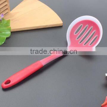 CK-3121 Food Grade FDA & LFGB 6pcs Gadget Silicone Kitchen Cooking Tools Set Eco Silicone Kitchen Utensil Set With PP Handle