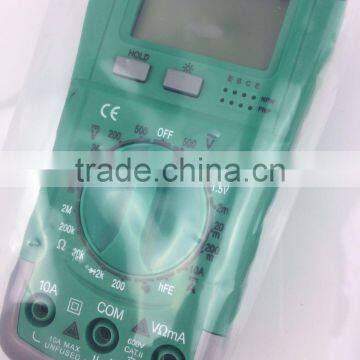 Best selling high grade digital auto volt ac/dc voltage selection multimeter