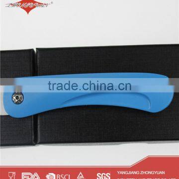 Promotional Gift Colorful Kitchen Paring Ceramic Folding Knife photo-6