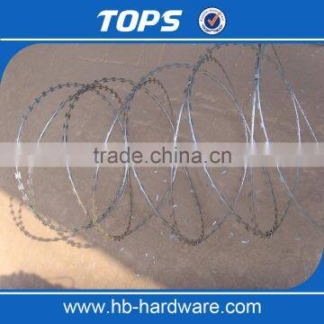 Shijiazhuang galvanized razor barbed wire