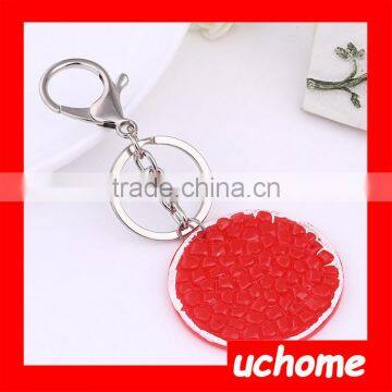 UCHOME New Design Colorful Fruit Key Chain Metal,Zinc Alloy Key Chain Wholesale In Stock photo-2