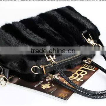 Luxury Geniue Mink Fur Handbags photo-2
