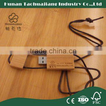 OEM Bamboo USB Flash Drive Material Wood Promotion Bamboo USB Disk 1GB 2GB 4GB 8GB photo-3