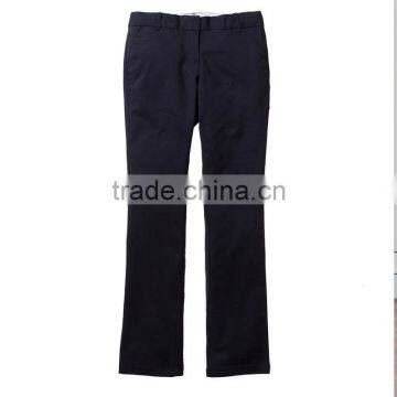 Wholesale Cotton Khaki School Pants With Elastic Waist For Juniors Boys photo-2