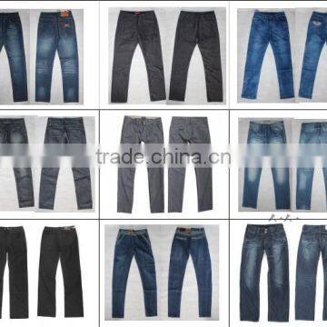 GZY wholesale new style top design pent men's mixed jeans cheap jeans slim feeling 2017 high design USA