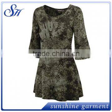 Fashion Latest Tie -Dye Summer Dresses Woman 2017 photo-5