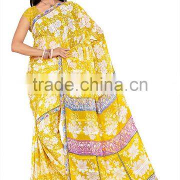 Glamour Print Sari photo-4