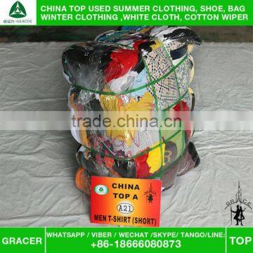 Men Summer T-shirts Cheap Used Clothing Supplier High Quality Used Clothes Wholesale Secondhand Clothing Wholesale Used Clothing photo-5