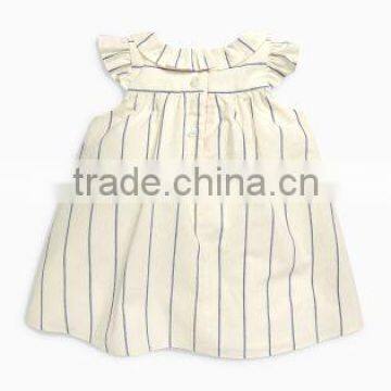Kids Clothes Stripe Romper Hot Selling Cotton Baby Girls Ruffle Boutique Clothes Sets Fancy Wholesale Baby Clothes photo-3