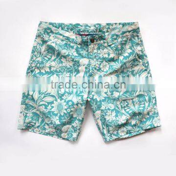 Summer Fashion Sea Vintage Swim Shorts Water Drainage Zip Fly Mens Swim Wear Custom Quick Drying Recycled Polyester Material photo-2