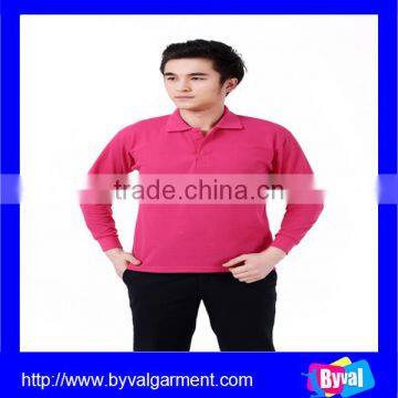 Wholesale Plain Hot Sale Own Design Cotton/polyester Polo Shirts for Man photo-2