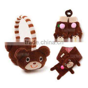 TC13007 2016 Wholesale Cute Warm Baby Mittens New Style Knitted Animal Pattern Baby Winter Gloves photo-6