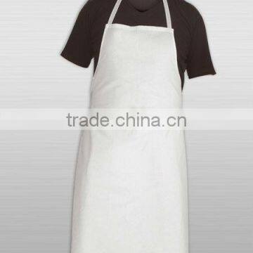 White mircofiber kitchen apron