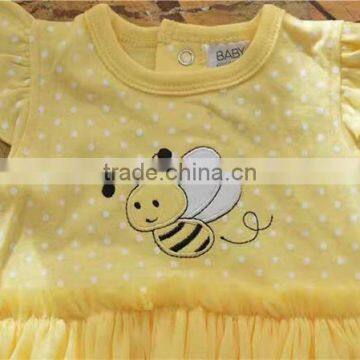 New Pattern Cotton Boutique Girl Clothing Baby Girl Romper photo-2