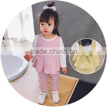 S17738A Kids Clothes Wholesale Girls Fall Outfits Baby Clothing Sets photo-5