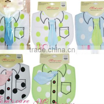 5 designs can choose/3D baby bib/ baby bibs /in stocked or OEM