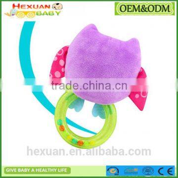 New High Quality Baby Wrist Rattle Toy Plush Hand Bell Ring For Infant photo-4