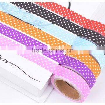 1.5cm*1m Pokla Dot Pattern Washi Deco Tape photo-6