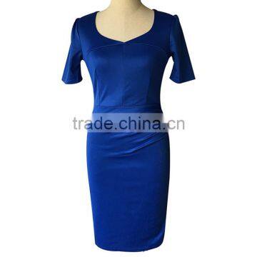 Fashion Dress Ladies Business Frock Suit photo-3