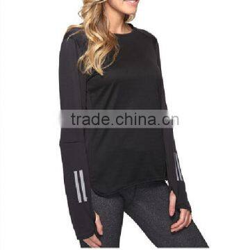 High Quality Women T-shirt Custom T-shirt Women t Shirt Wholesale China O-neck Long Sleeves t Shirt photo-2