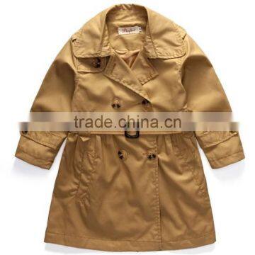 New Designs Kids Lovely Outwear Winter Baby Long Coats Boy Wind Coat photo-3