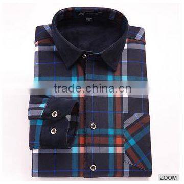 2014 the Latest Design 100% Check Casual Shirt for Men photo-2