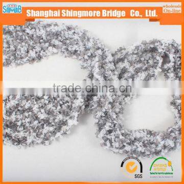 Chiina Fancy Yarn Supplier Cheap Sales High Standard 100% Polyester Boucle Yarn With Balls for Knitting photo-6