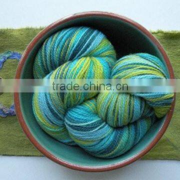 2014 the Fashionablae Hot Sale Super Soft 100 Merino Wool Knitting Yarn Environmental Dyed photo-4